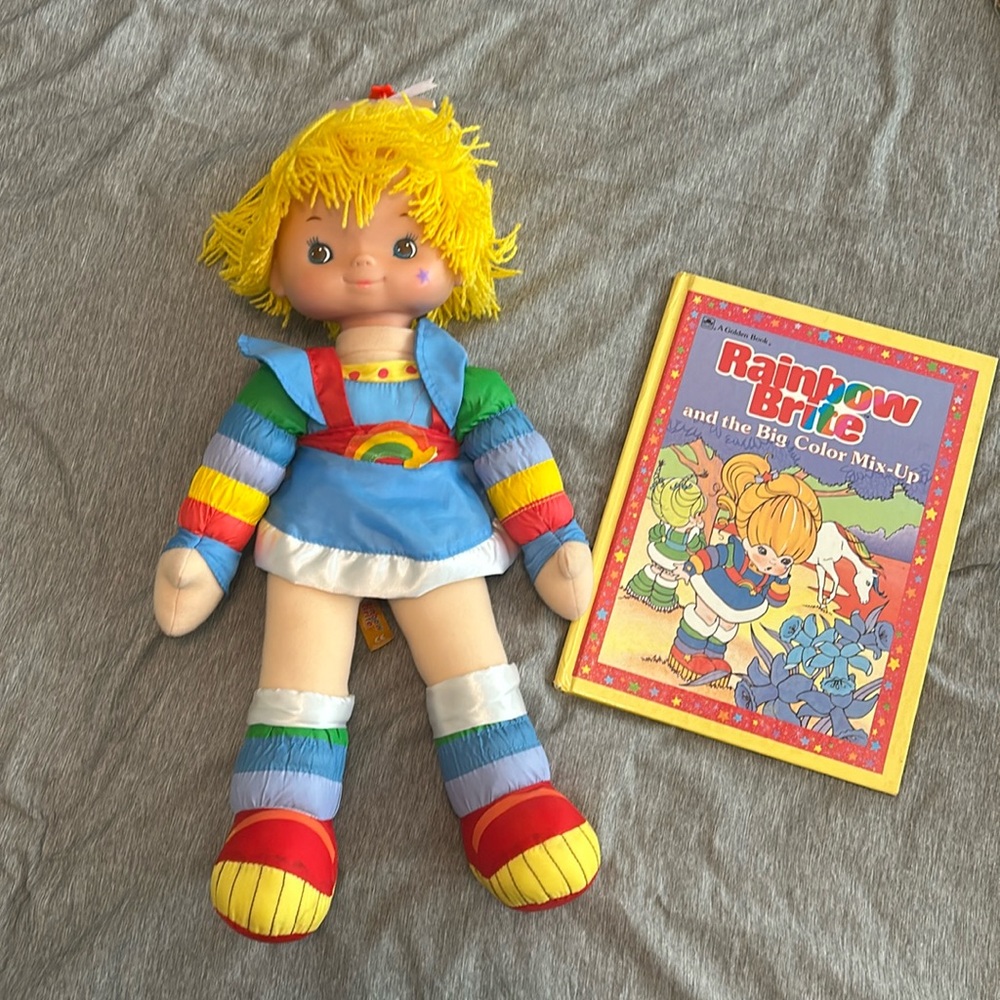 1980’s Rainbow Brite Doll and book